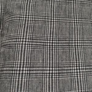 New 3 Continuous Yards Classic Black and White Plaid Fabric Sewing Crafts